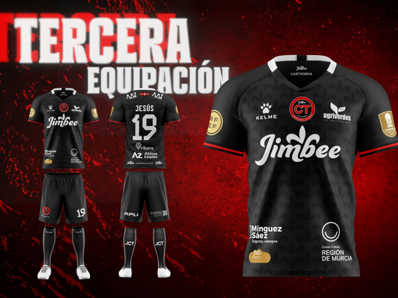 La tercera equipación del Jimbee Cartagena