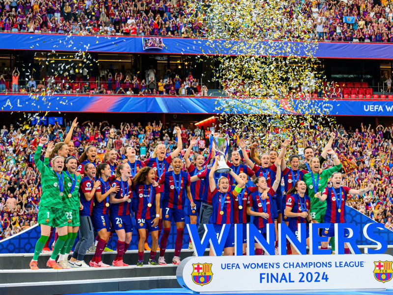 El Barcelona es el vigente campeón de la Champions Femenina.