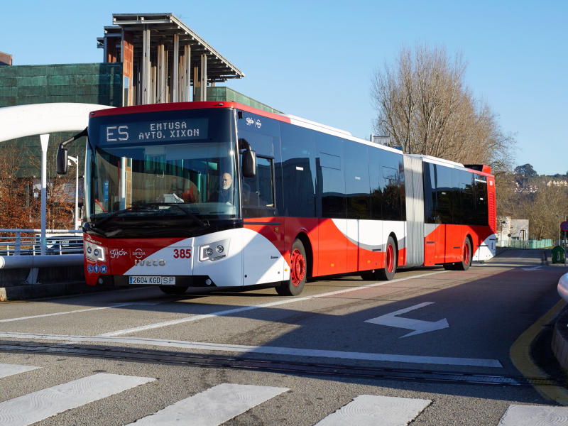 Bus kota Gijón