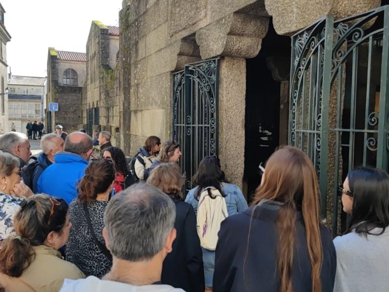 Después de la Catedral, el mercado de Abastos es el lugar más visitado en Santiago