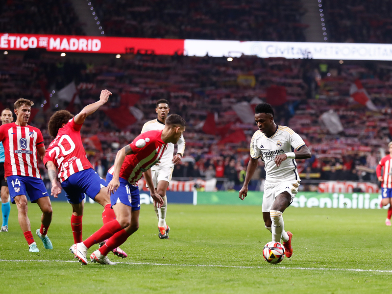 Vinicius, en el Metropolitano