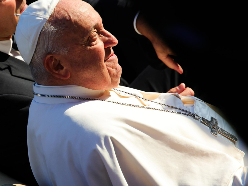 El Papa Franscico, en su visita a Bruselas