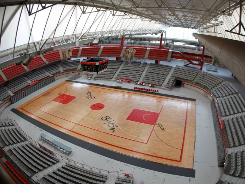 Palacio de los Deportes de La Guía, en Gijón