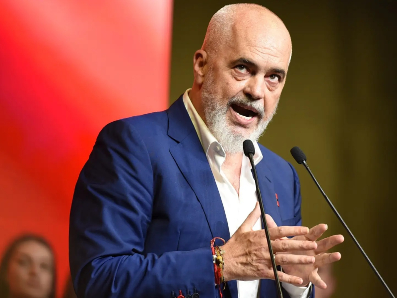 El primer ministro de Albania, Edi Rama