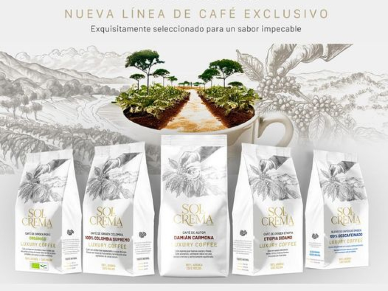 Nueva línea de productos exclusivos de Cafés Sol y Crema