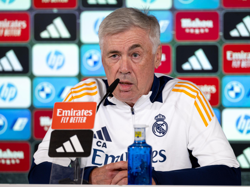 Carlo Ancelotti, entrenador del Real Madrid (EFE)