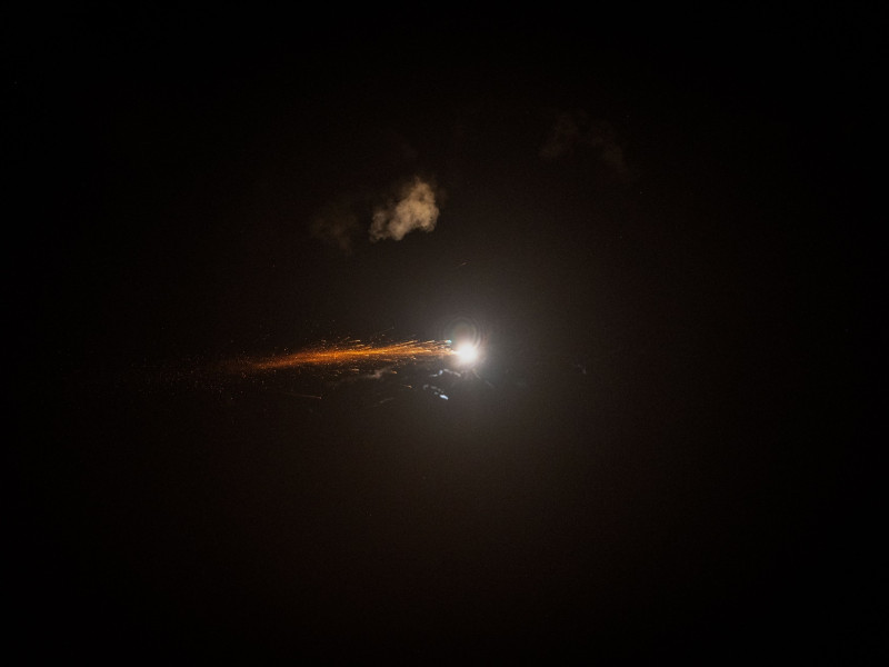 Se ven misiles lanzados desde Irán en el cielo de Tel Aviv