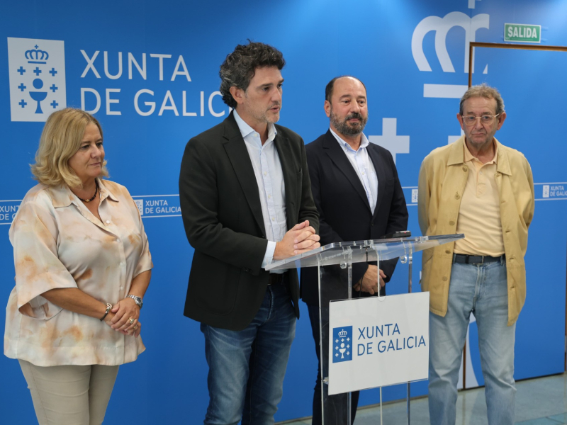 Javier Arias e José Merelles presentaron os datos da chegada de turistas a Lugo este verán