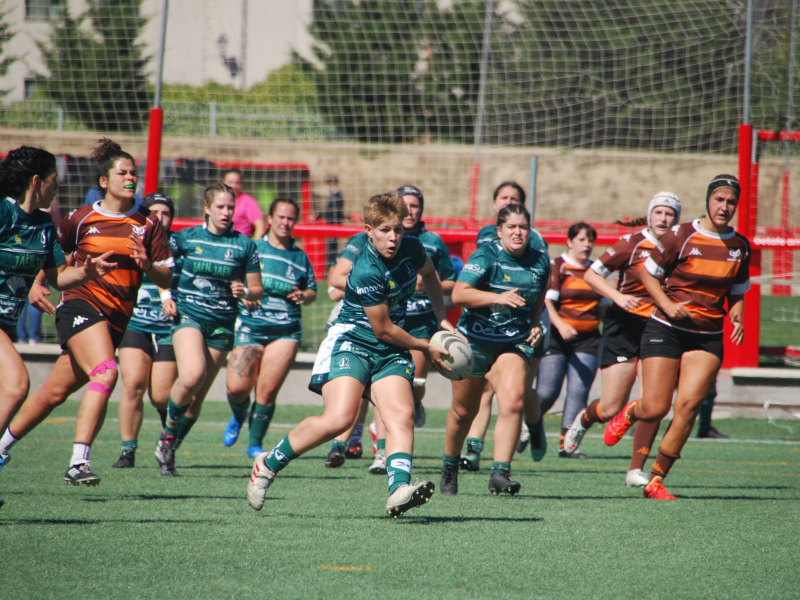 Jaén Rugby Femenino deja muy buenas sensaciones en los dos amistosos disputados en pretemporada