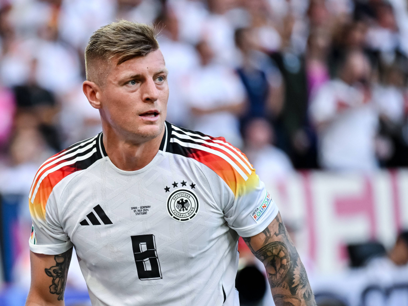 Los cuartos de final de la Eurocopa fueron el último partido de Kroos.