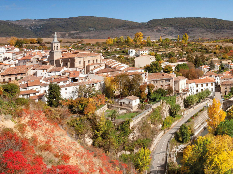 Vista de Torrecilla en Cameros