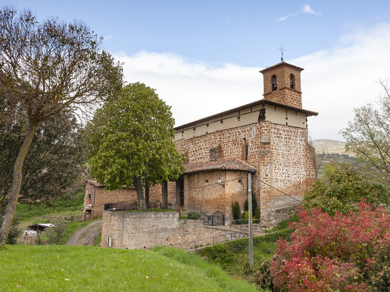 La ermita de San Antón en Torrecilla en Cameros