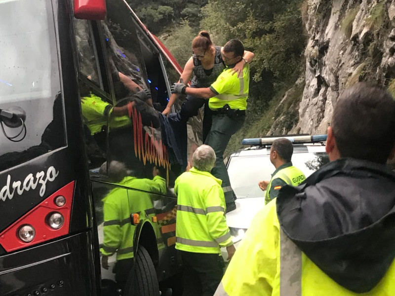 Rescate en el Desfiladero de La Hermida