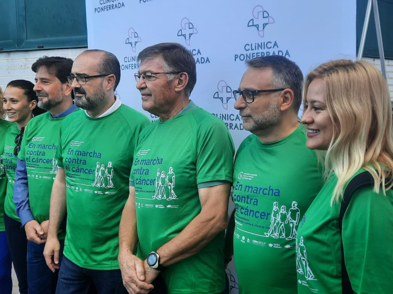 Exitosa séptima edición de la Marcha contra el Cáncer de Ponferrada