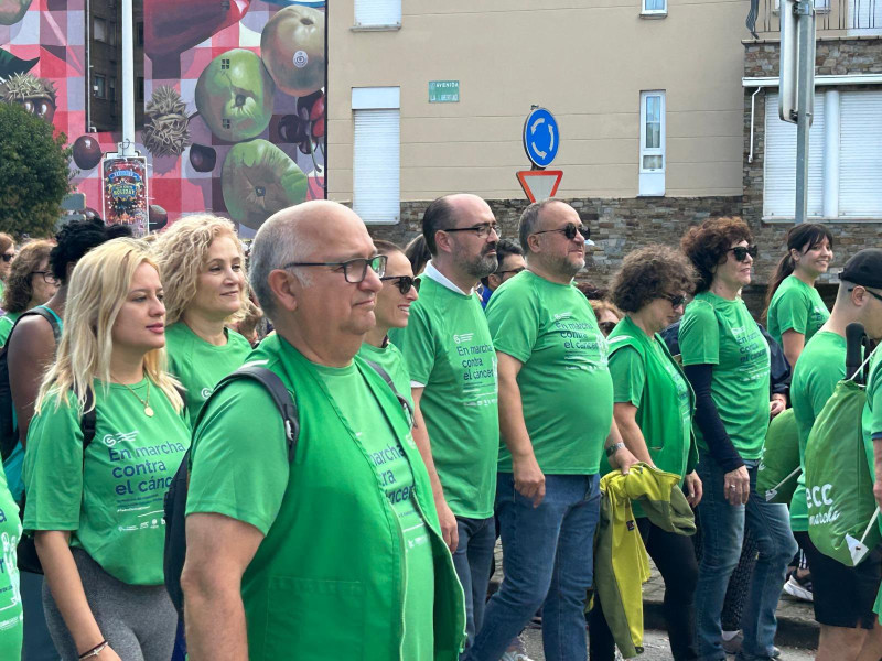 Exitosa séptima edición de la Marcha contra el Cáncer de Ponferrada