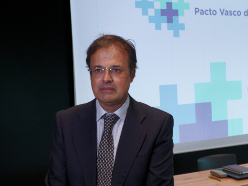 Alberto Martínez, consejero de salud vasco