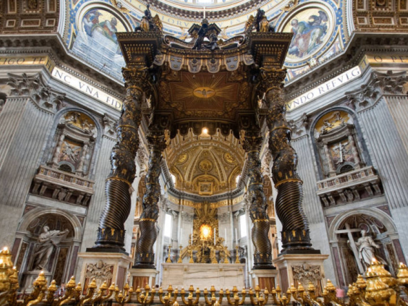 Baldaquino de la Basílica de San Pedro