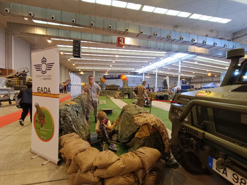 Pabellón de las Fuerzas Armadas en Feria de Zaragoza