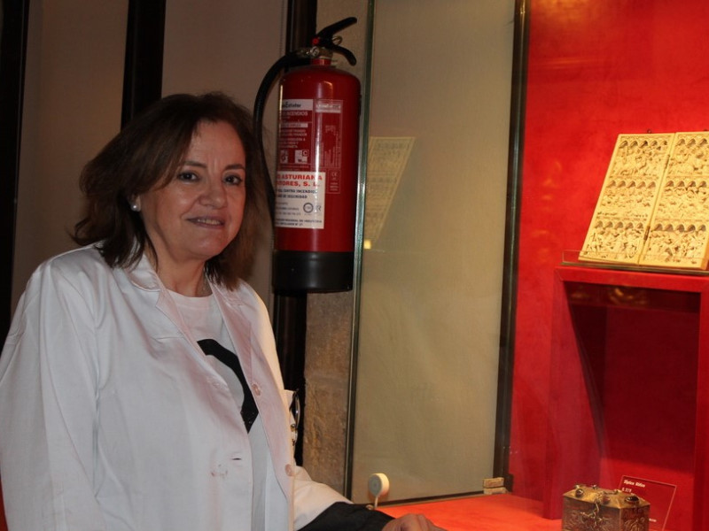 Otilia Requejo, directora del Museo de la Iglesia