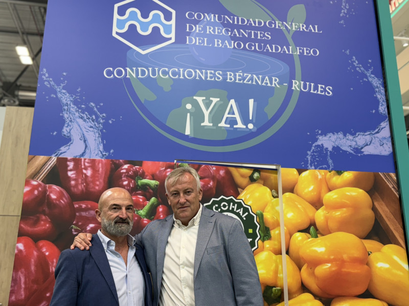 Los regantes de la Costa Tropical llevan a Fruit Attraction su petición de infraestructuras