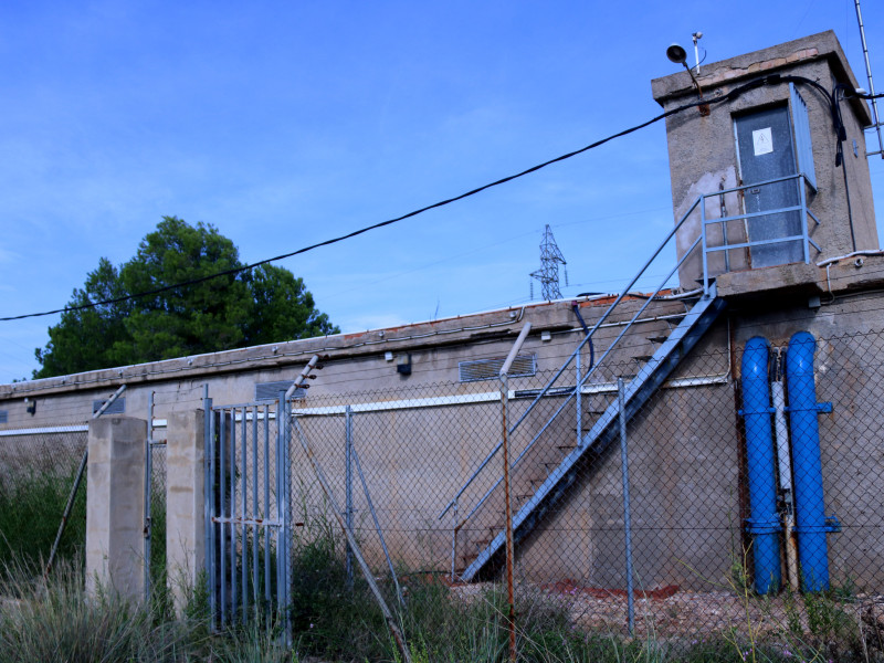 Estructuras de la red de agua potable de Amposta