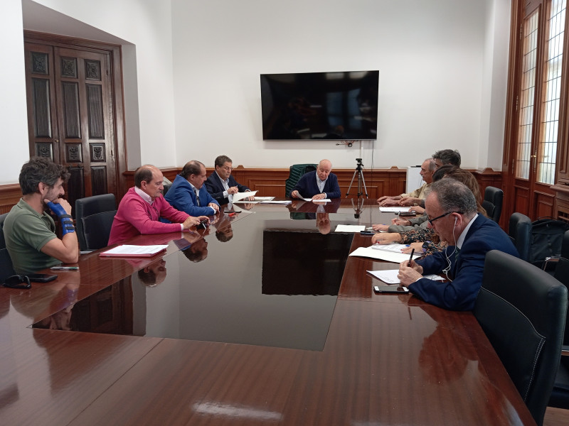 Reunión del Consejo de Administración de la plaza de toros de Santander