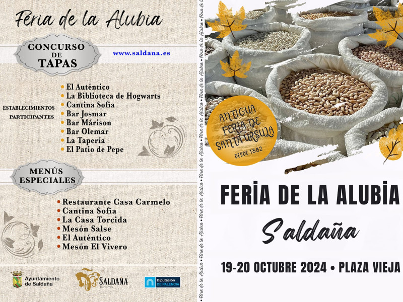 Programa de la feria de la alubia 2024