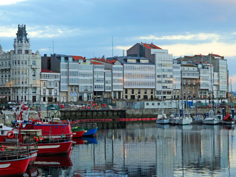 Puerto de A Coruña y puerto deportivo