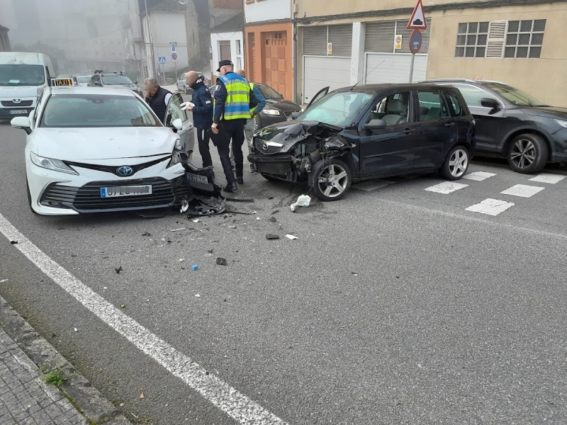 El accidente se produjo en la Rúa San Eufrasio