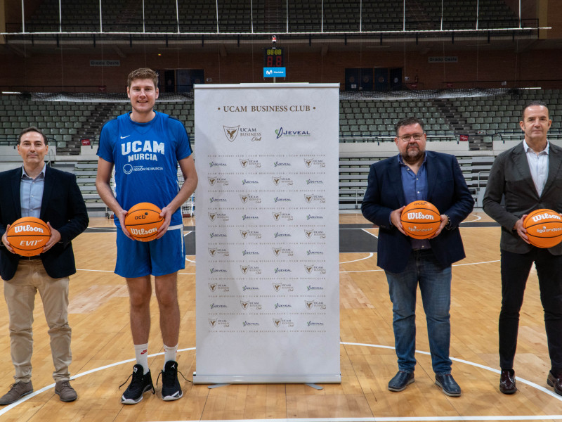 Jeveal se incorpora al programa de patrocinio del UCAM Murcia CB