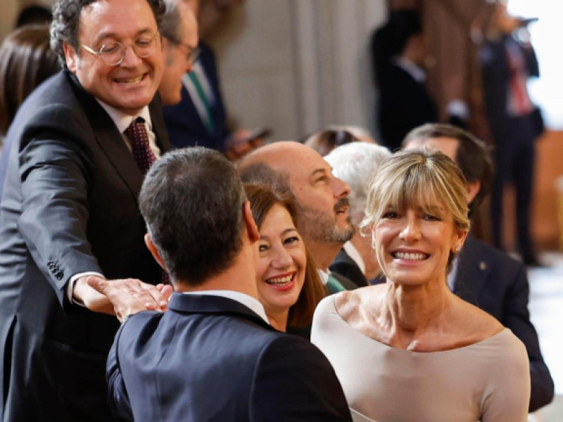 Álvaro García Ortiz, Pedro Sánchez y Begoña Gómez