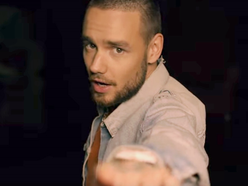 Liam Payne durante un videoclip