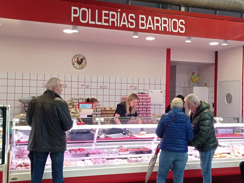 Mercado Norte provisional de Burgos