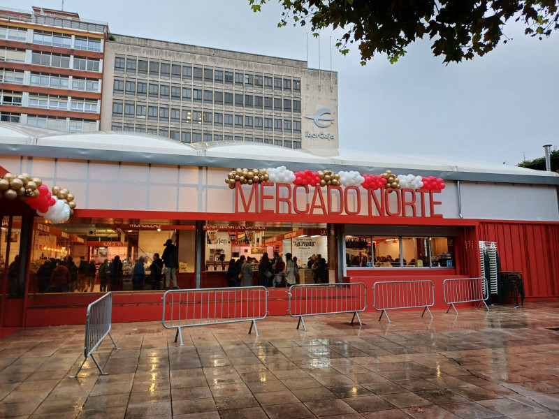 Mercado Norte provisional de Burgos