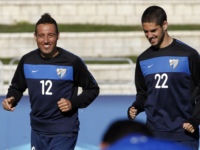 Cazorla e Isco ficharon por el Málaga el verano de 2011