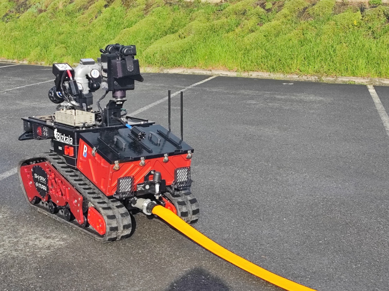 El nuevo robot de los bomberos de Bizkaia 3