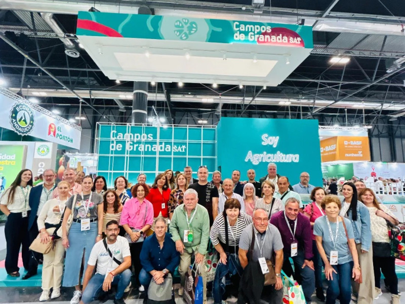 Visita de socios de Campos de Granada a Fruit Attraction