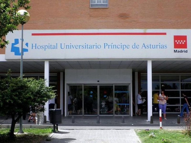 El Hospital Príncipe de Asturias, donde sucedió el fatídico suceso