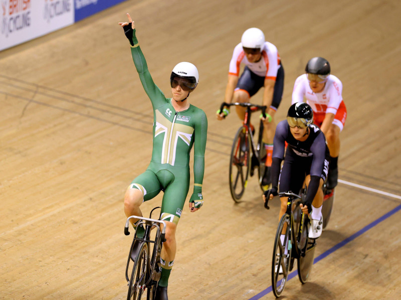 Sir Chris Hoy es una leyenda del ciclismo en pista.