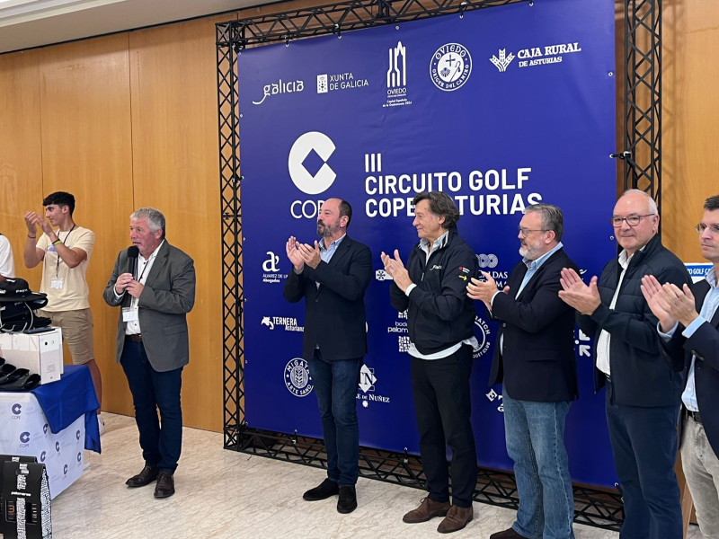 Entrega premios III Circuito de Golf COPE Asturias