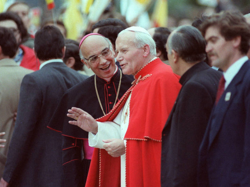 San Juan Pablo II en Santiago de Compostela