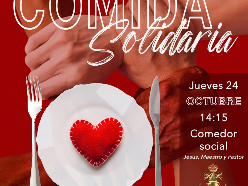 Cartel de las comidas