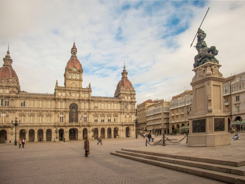 Ayuntamiento de A Coruña, España