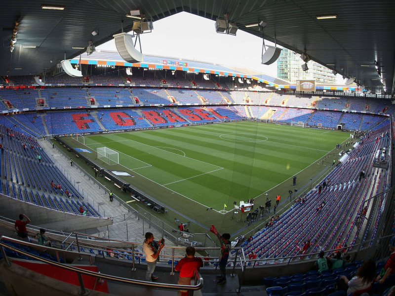 St.-Jakob-Park, estadio del Basilea.

06 09 2016 xjfx Football World Cup Qualif Switzerland Portugal emspor v l St Jakob Park Stadium Interior view Basel