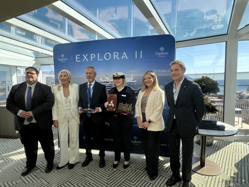 Primera escala del crucero Explora II al Puerto de Motril