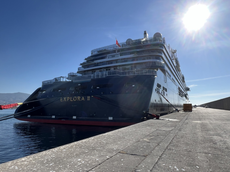 Primera escala del crucero Explora II al Puerto de Motril