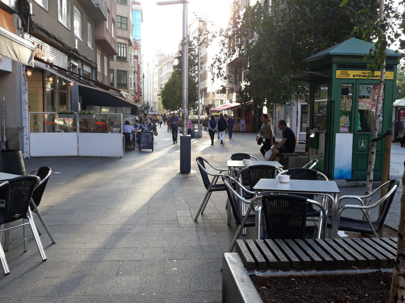 Terraza en A Coruña
