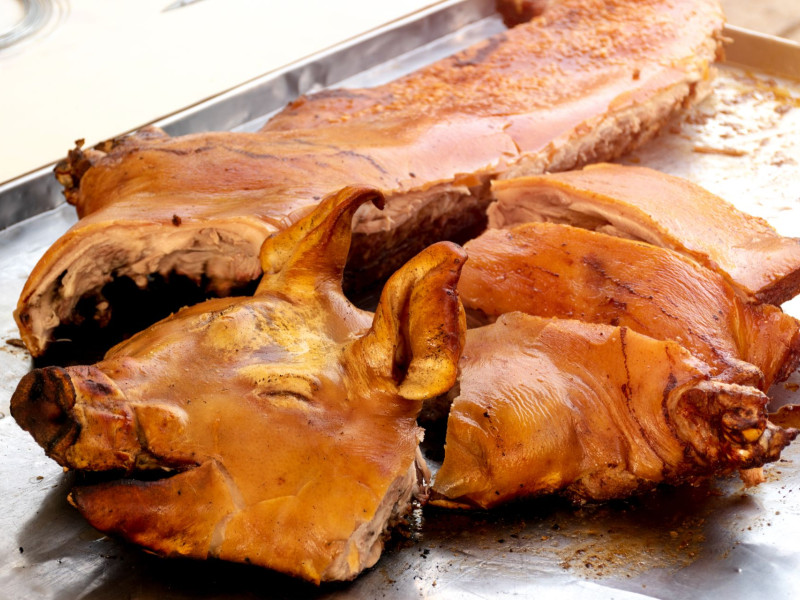 El cochinillo segoviano es el plato estrella de estas jornadas del asado castellano