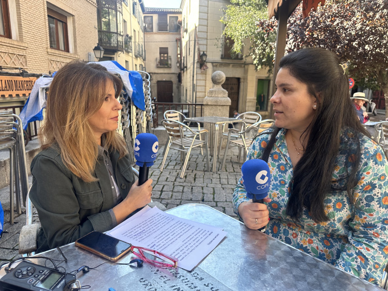 Pilar y Andreína en Toledo