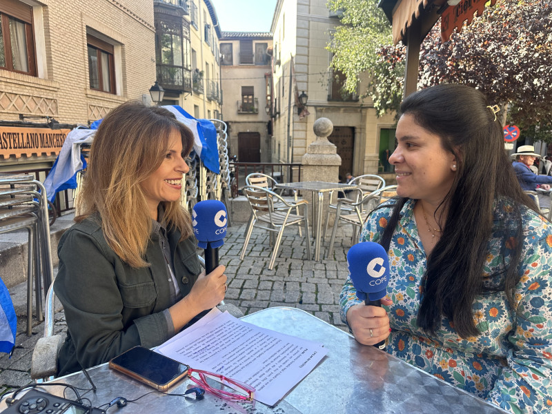 Pilar y Andreína en Toledo